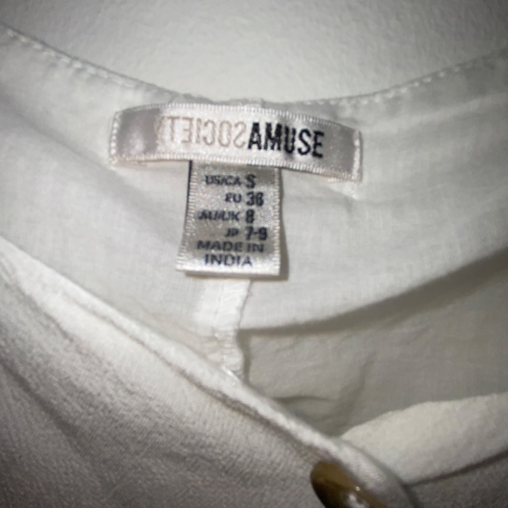 Amuse Society Romper White - Picture 3 of 4